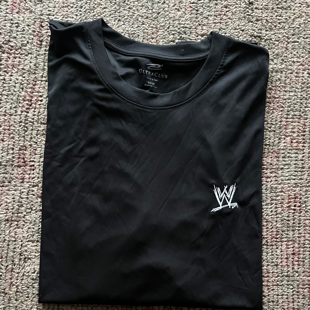 New World Wrestling Entertainment Black Short Sleeve Xxl CoolDry Official Shit